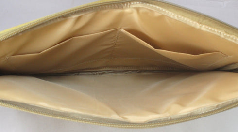 Rank Yellow Canvas Laptop Sleeve
